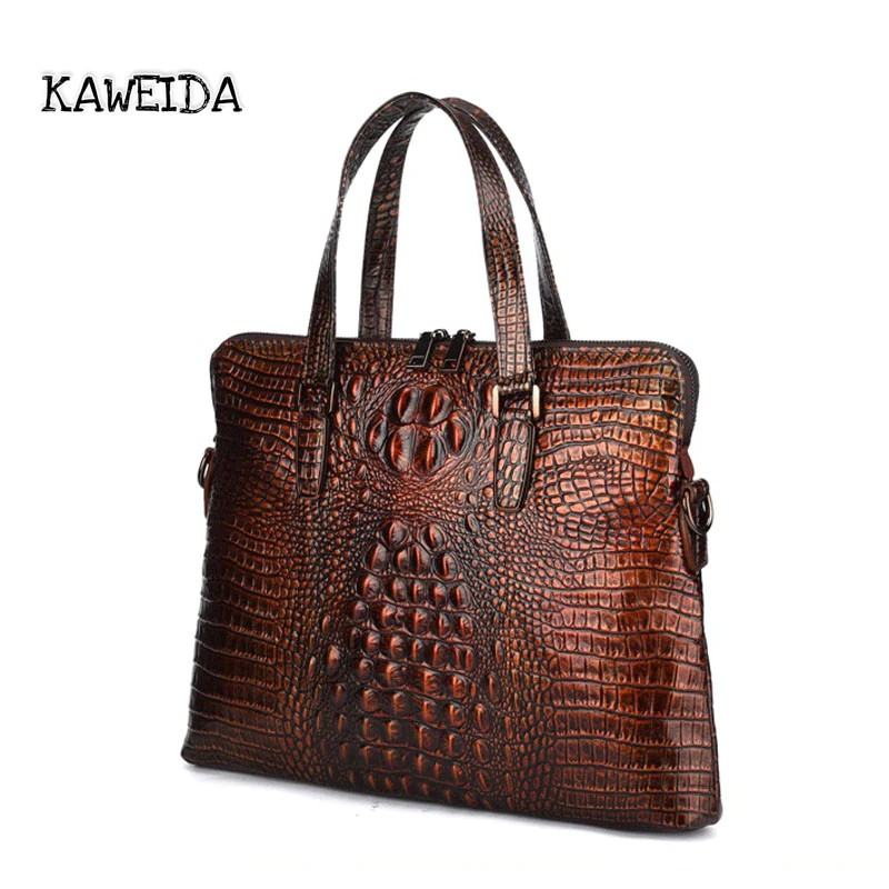 mens alligator bag