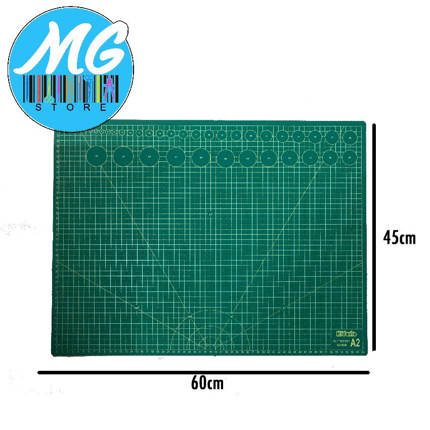 Cutting Mat A2 (45x60cm) Green