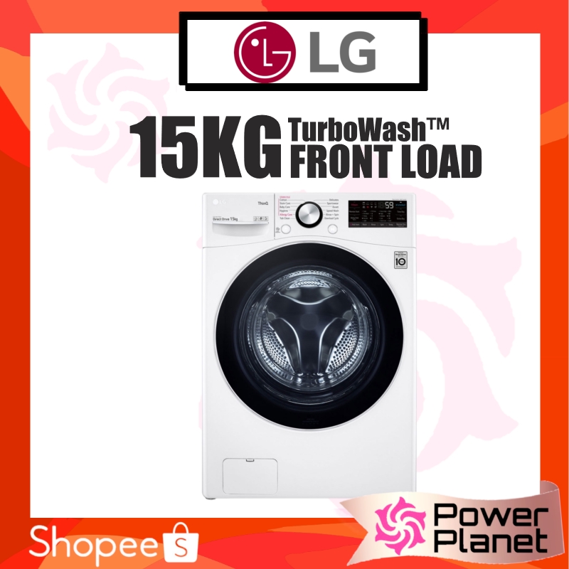 Lg 15kg Front Loas Washer F2515stgw 150kg Washing Machine With Ai Dd™ And Turbowash™ Technology 7993