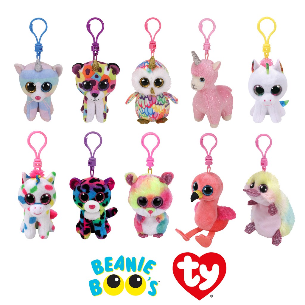 ty plush keychains