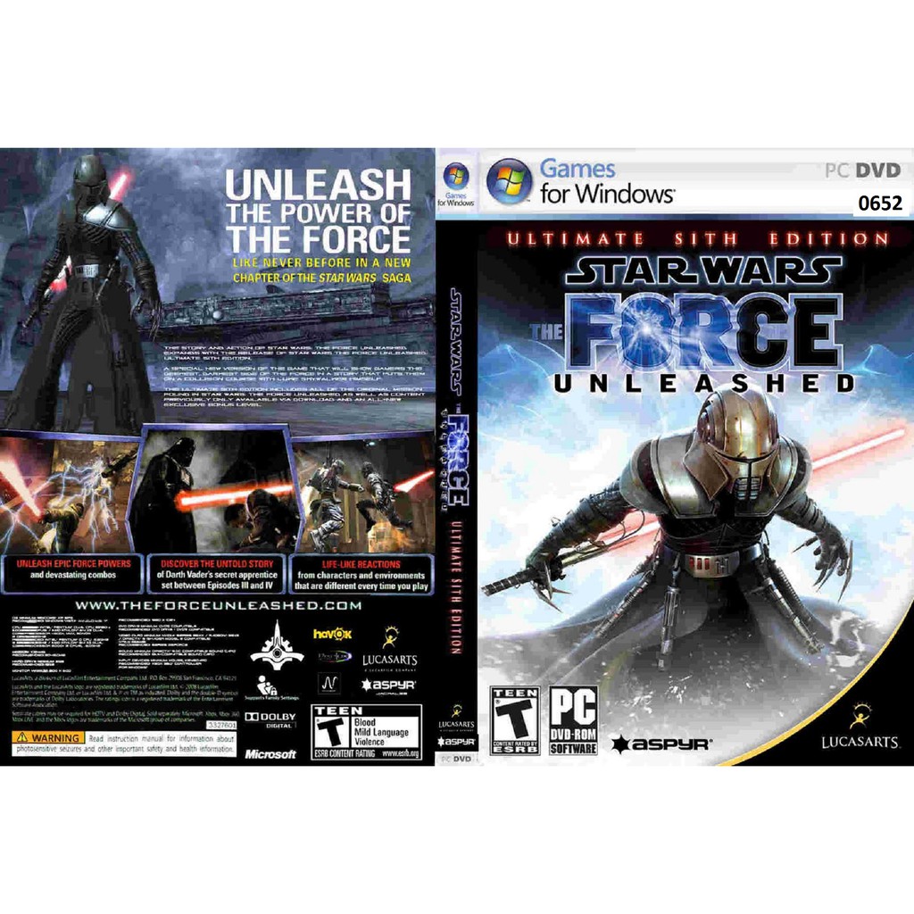 買い取り 英語版 Star Wars Force Unleashed PC DVD-ROM