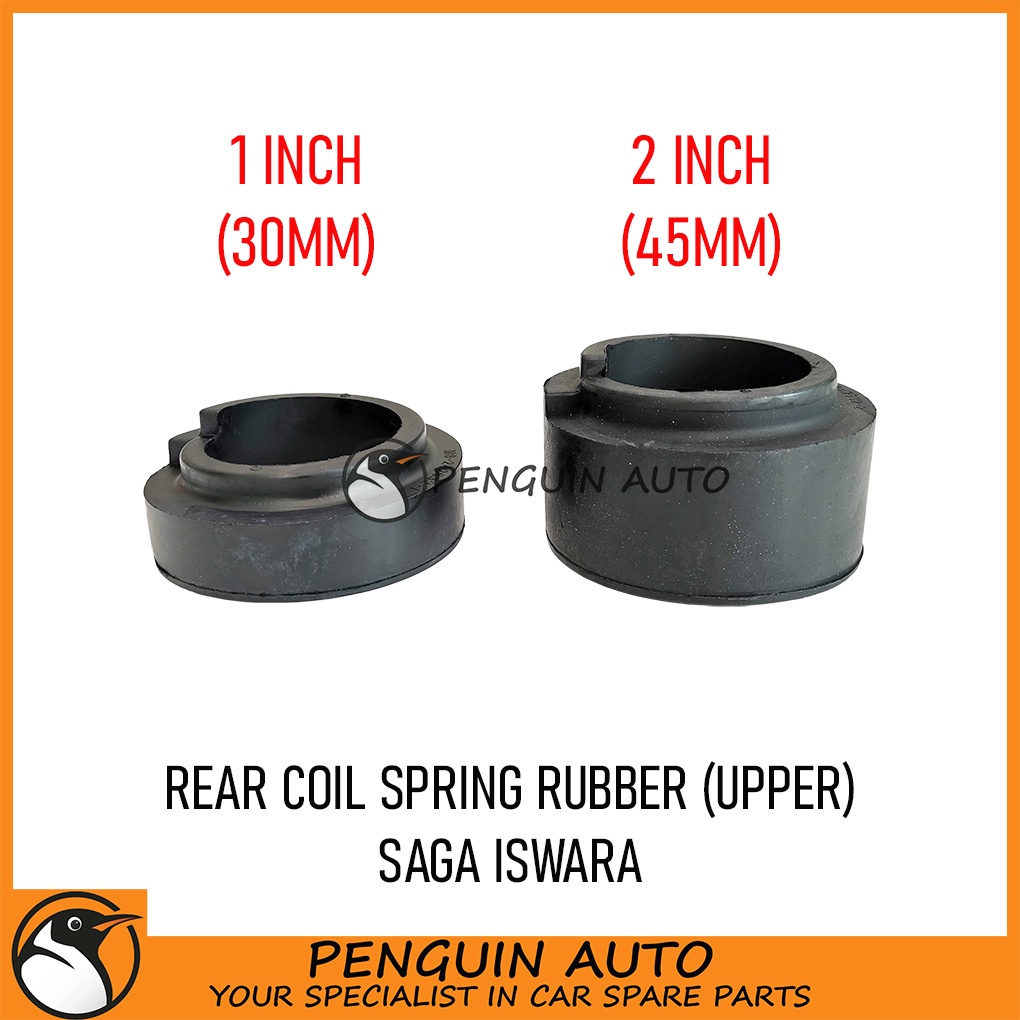 Proton Saga Iswara Lmst Rear Coil Spring Rubber Upper Shopee Malaysia