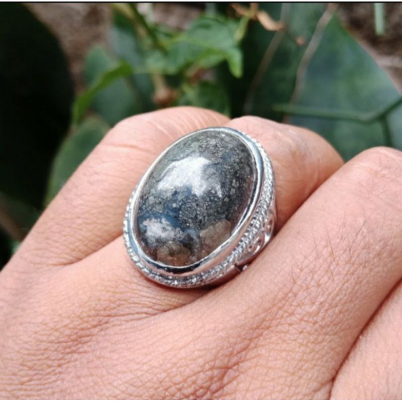 Buy Silver Badar Stone Ring  SeeTracker Malaysia