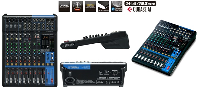 Yamaha Audio Mixer Mg12xu Original Shopee Malaysia