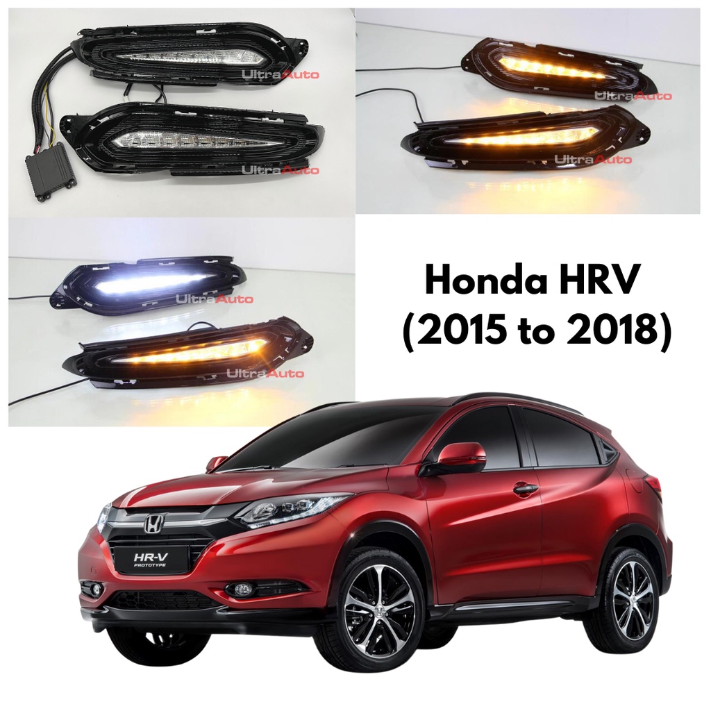 Honda HRV HRV HRV DRL Foglamp Cover Daytime Running