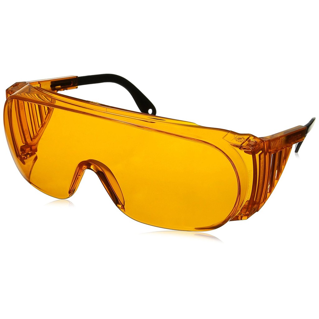 orange safety glasses