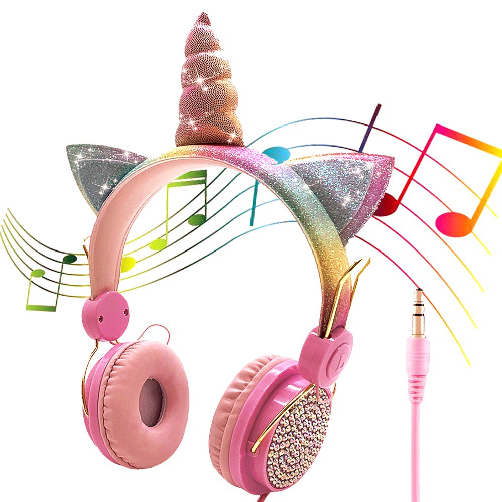 unicorn gaming headset with mic