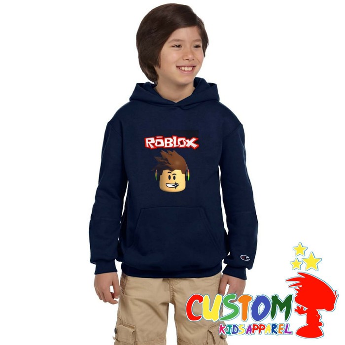 Roblox Made By Custom Kids Hoodie Sweater Jacket Shopee Malaysia - roblox customize sweater for boys