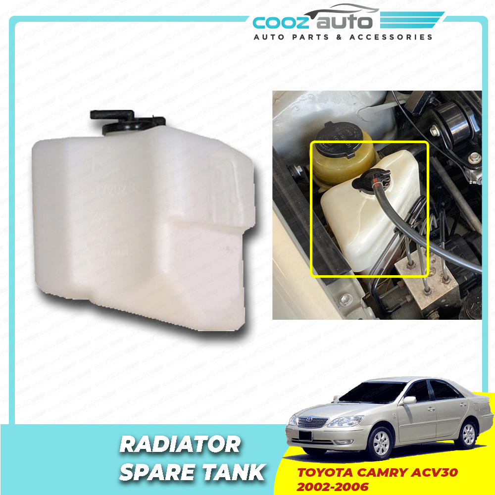 Toyota Camry ACV30 2002 - 2006 Water Radiator Spare Second tank bottle ...