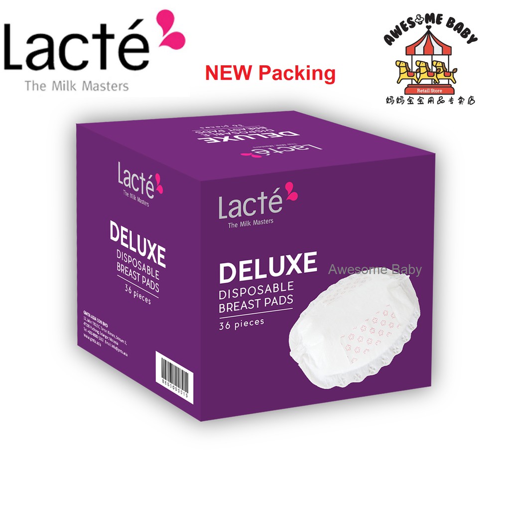 Lacte Deluxe Disposable Breast Pad 36pcs Breastpad Breastpads Nursing