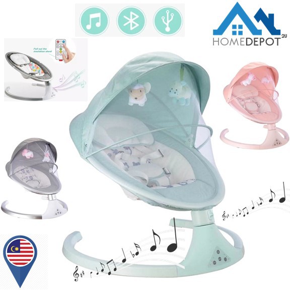 baby automatic swing cradle