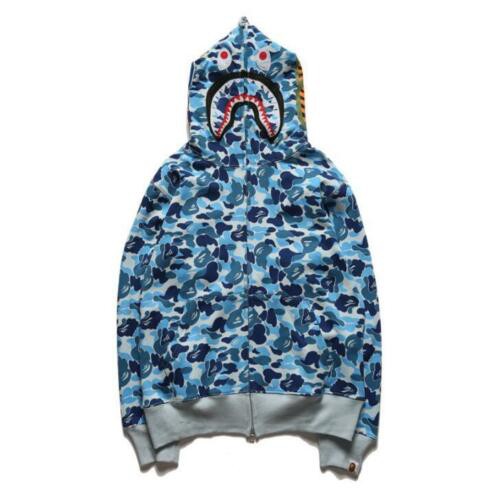 blue bape sweatshirt