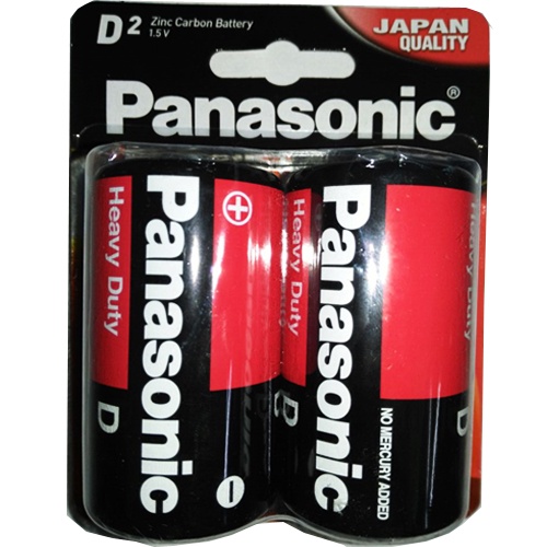 Panasonic Battery D2(UM-1HD/2B[R20DPT/2B]) / AA6(UM-3HD/4B+2(R60PT/4B+2 ...