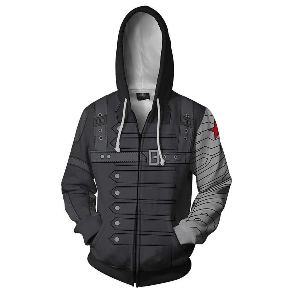 winter soldier hoodie