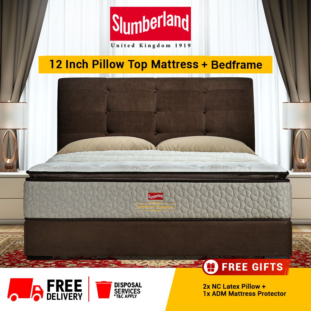Slumberland Signature MattressTilam 12 inch (15 years warranty Tilam) High  Quality Latex and Horse Hair