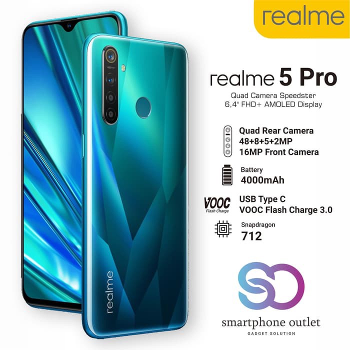 Realme 5 Pro 8gb Ram 128gb Rom Crystal Green Shopee Malaysia