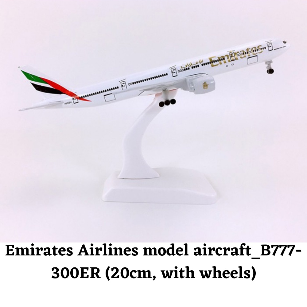 Emirates Airlines A380 & B777  Aircraft 20cm Die-cast Metal Airplane || Emirates Airlines A380 & B777 16CM