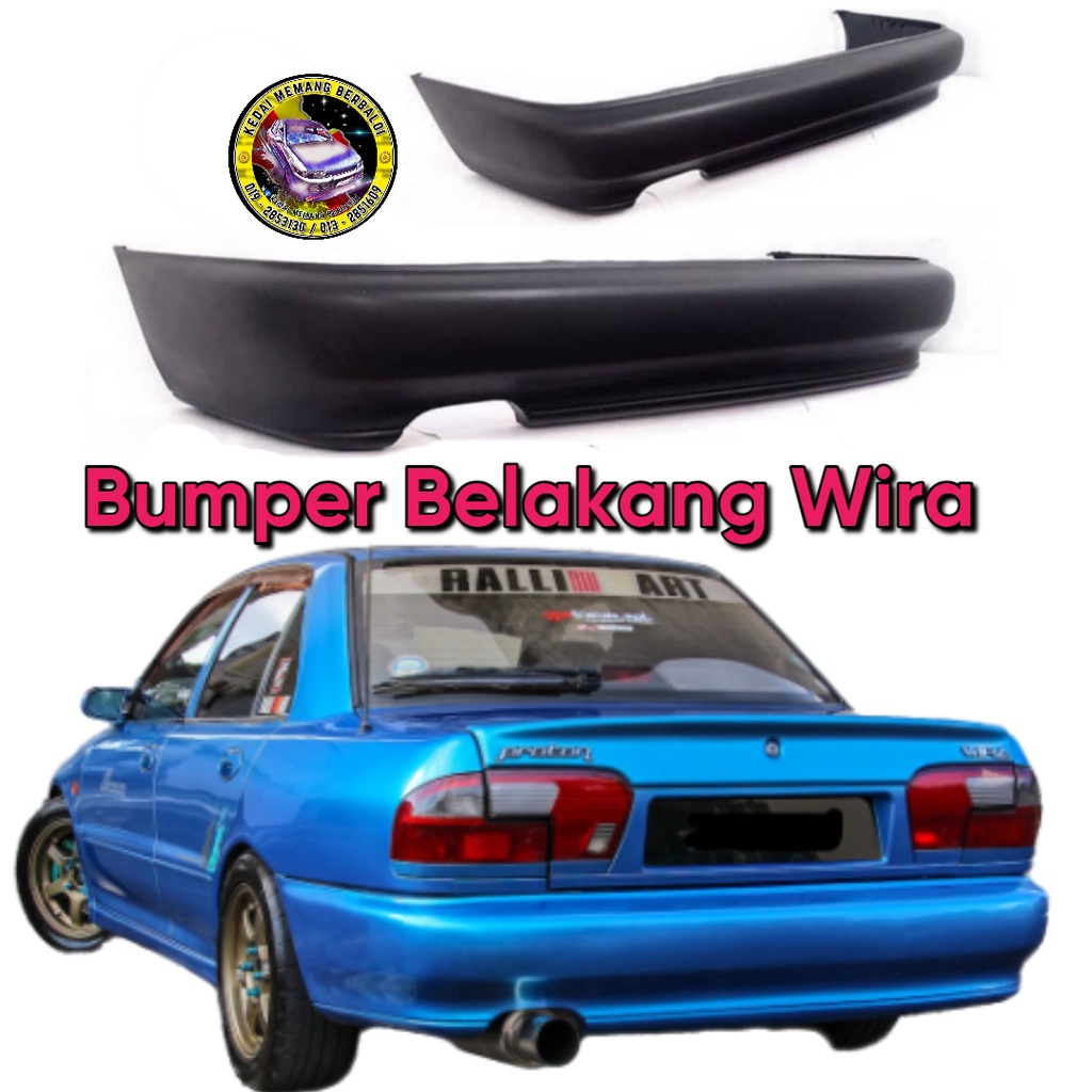 FREE SHIPPING Bumper Belakang Wira Aeroback Sedan Shopee Malaysia