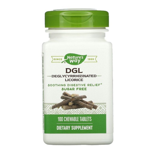 DGL, Deglycyrrhizinated Licorice, 100 Chewable Tablets Shopee Malaysia