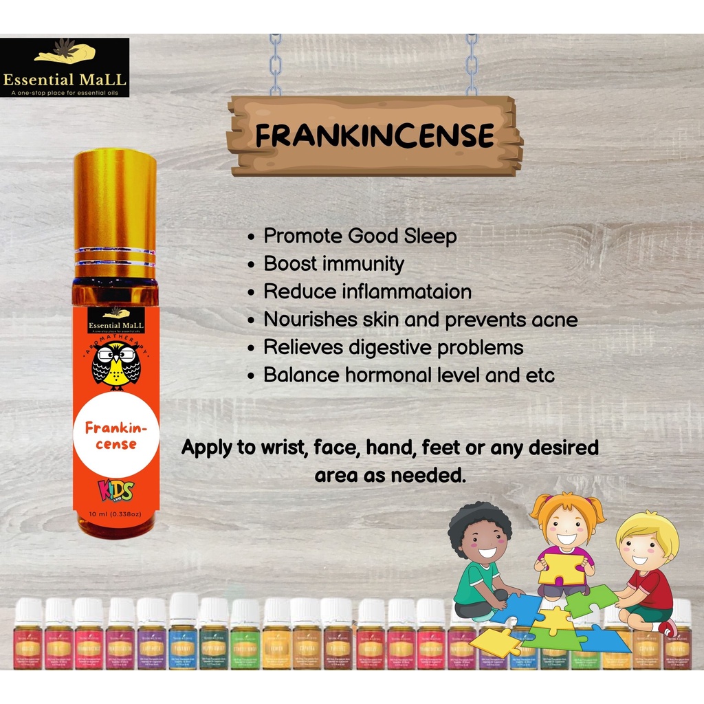 FRANKINCENSE KidSafe Essential Oil Pre Diluted Roll On Anti Penuaan ...