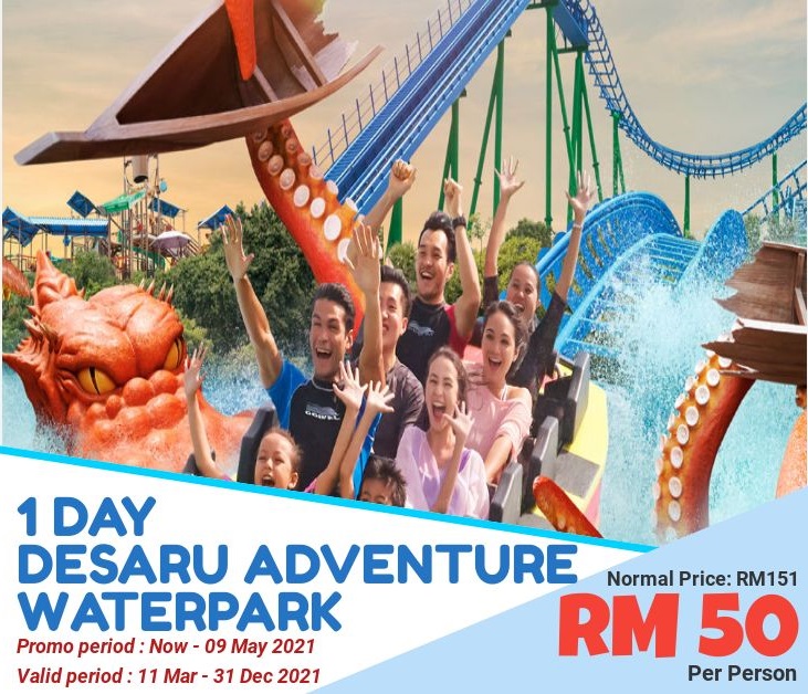 Desaru Coast Adventure Water Park Ticket Buy Now Travel Later Shopee Malaysia