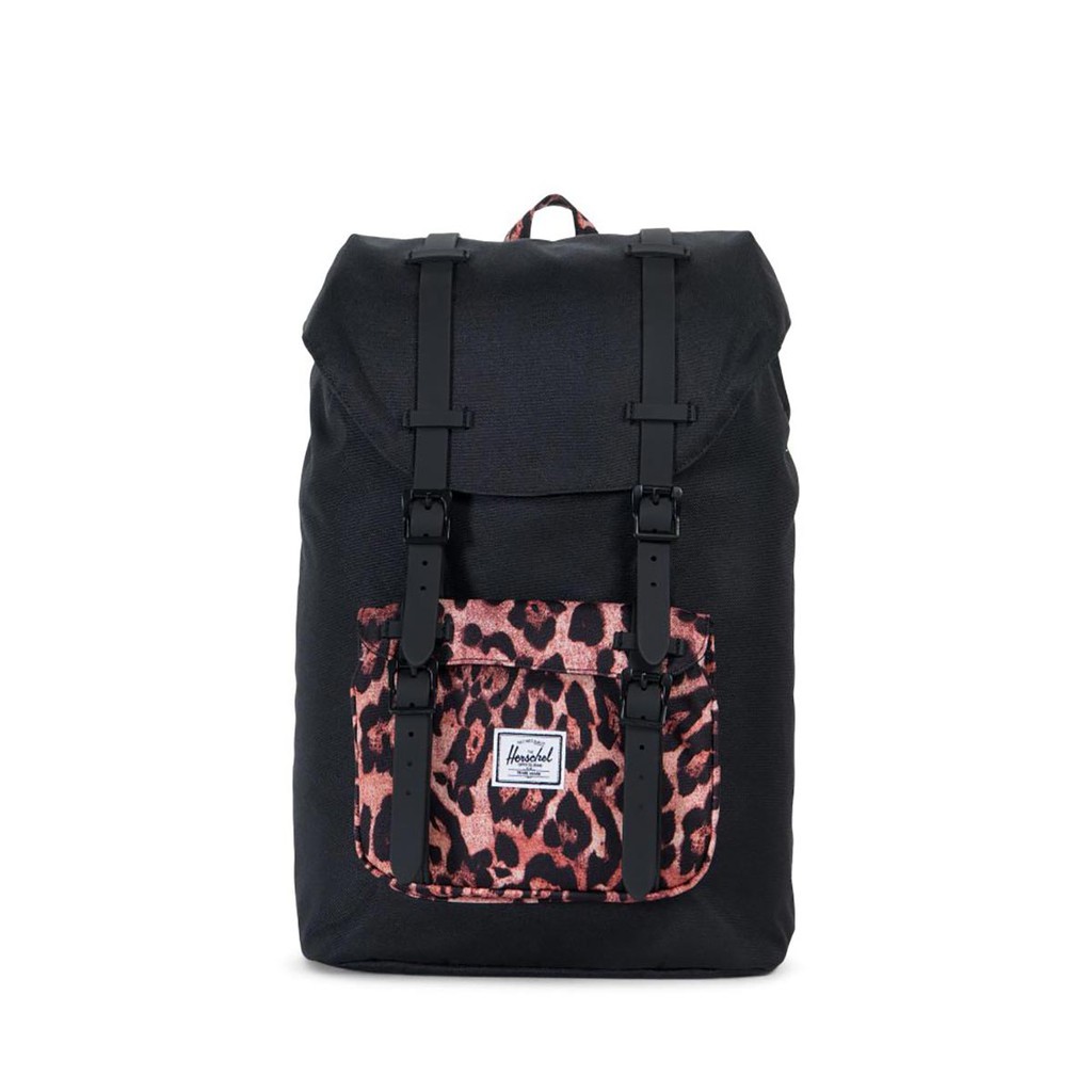 herschel little america black palm
