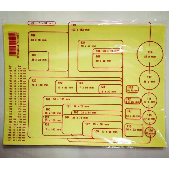 Label Undangan 127