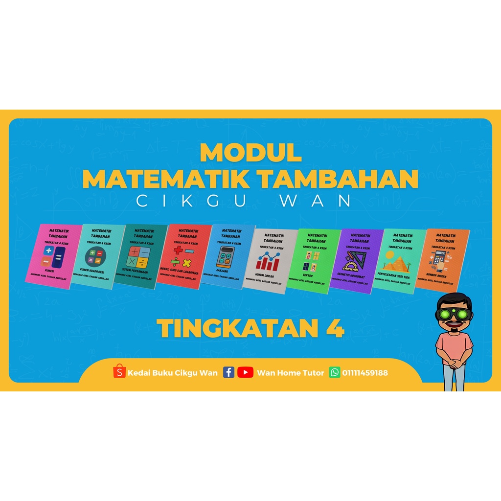 Modul Bulanan Spm Matematik Tambahan Tingkatan 4 Shopee Malaysia