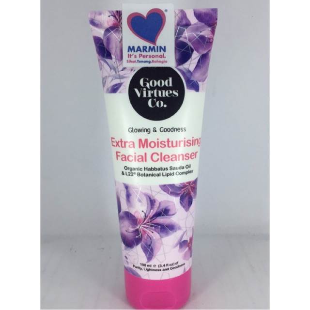 good virtues co extra moisturizing facial cleanser