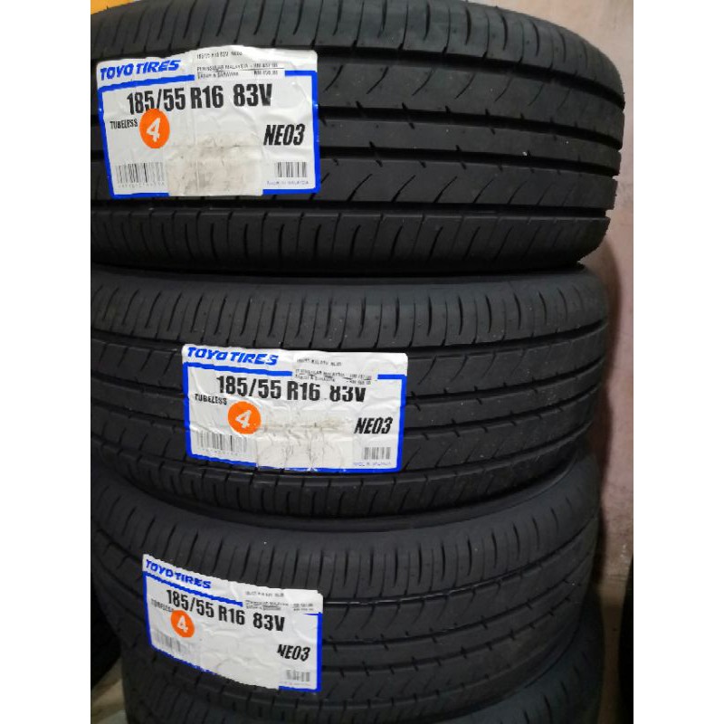 185 55 16 Toyo Nano Energy 3 Tyre Tayar Shopee Malaysia