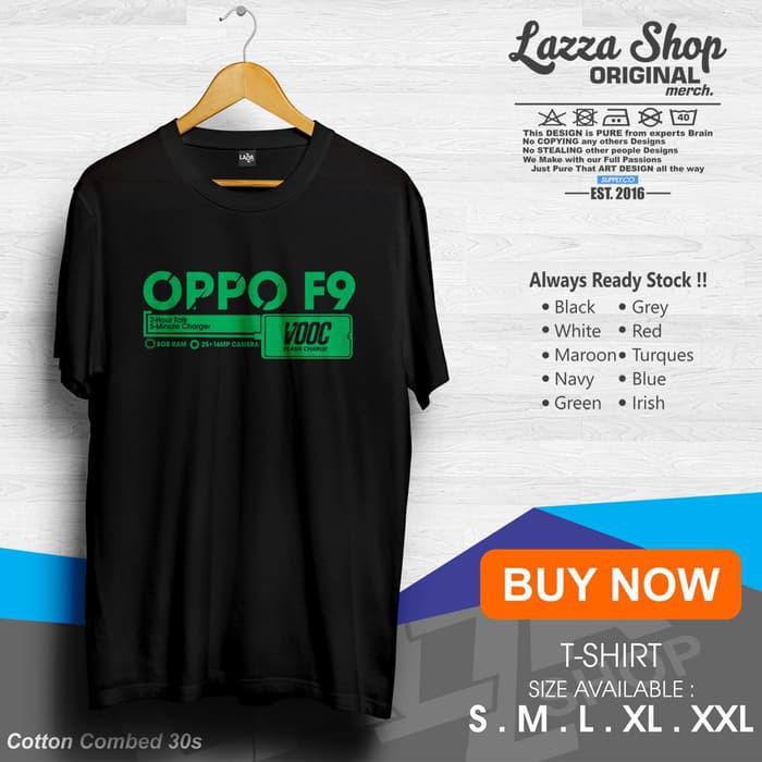 T-Shirt / Shirt / Tshirt Gadget Oppo F9 