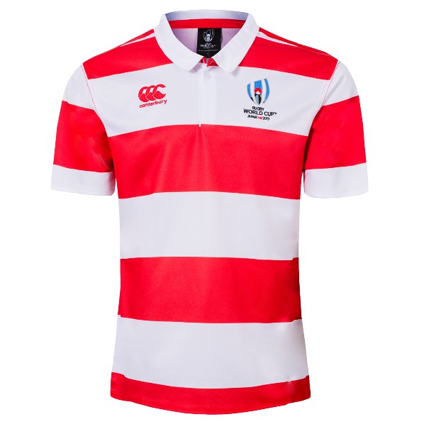 2019 Rugby World Cup Japan Embroidered Polo T Shirt Rugby World