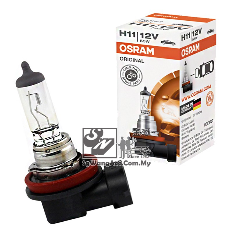 Osram h11 12v 55w. Osram h11 поштучно. Лампа ph11 Osram. H11 12v 55w светодиодные.