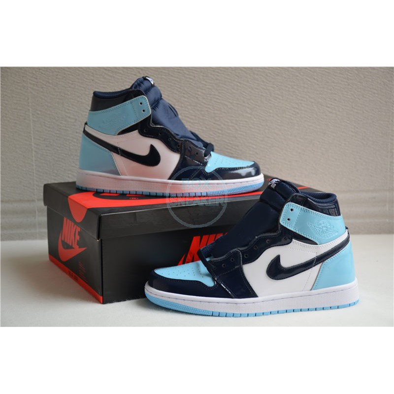 nike air jordan 1 retro high og blue chill