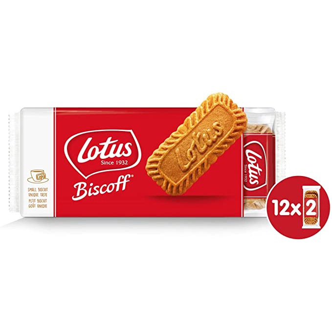 Lotus Biscoff Original Caramelised Biscuit 187g [EXP 12/2022] Shopee