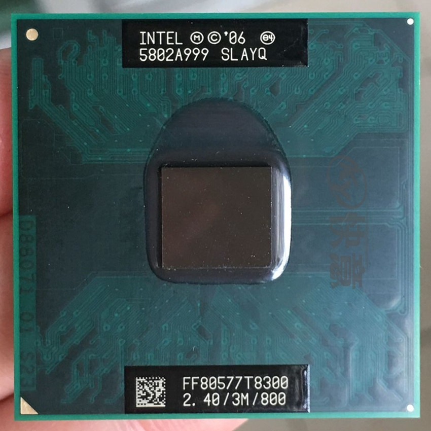 Intel Core2 T8100 T8300 T9300 T9500 800MHz GM965/GL40/GM45/PM45/MCP79 Laptop CPU 