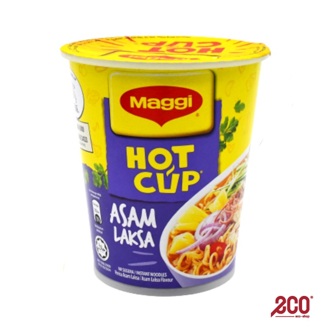 Maggi Asam Laksa Hot Cup Instant Noodles 60g ABL010T0416 Shopee