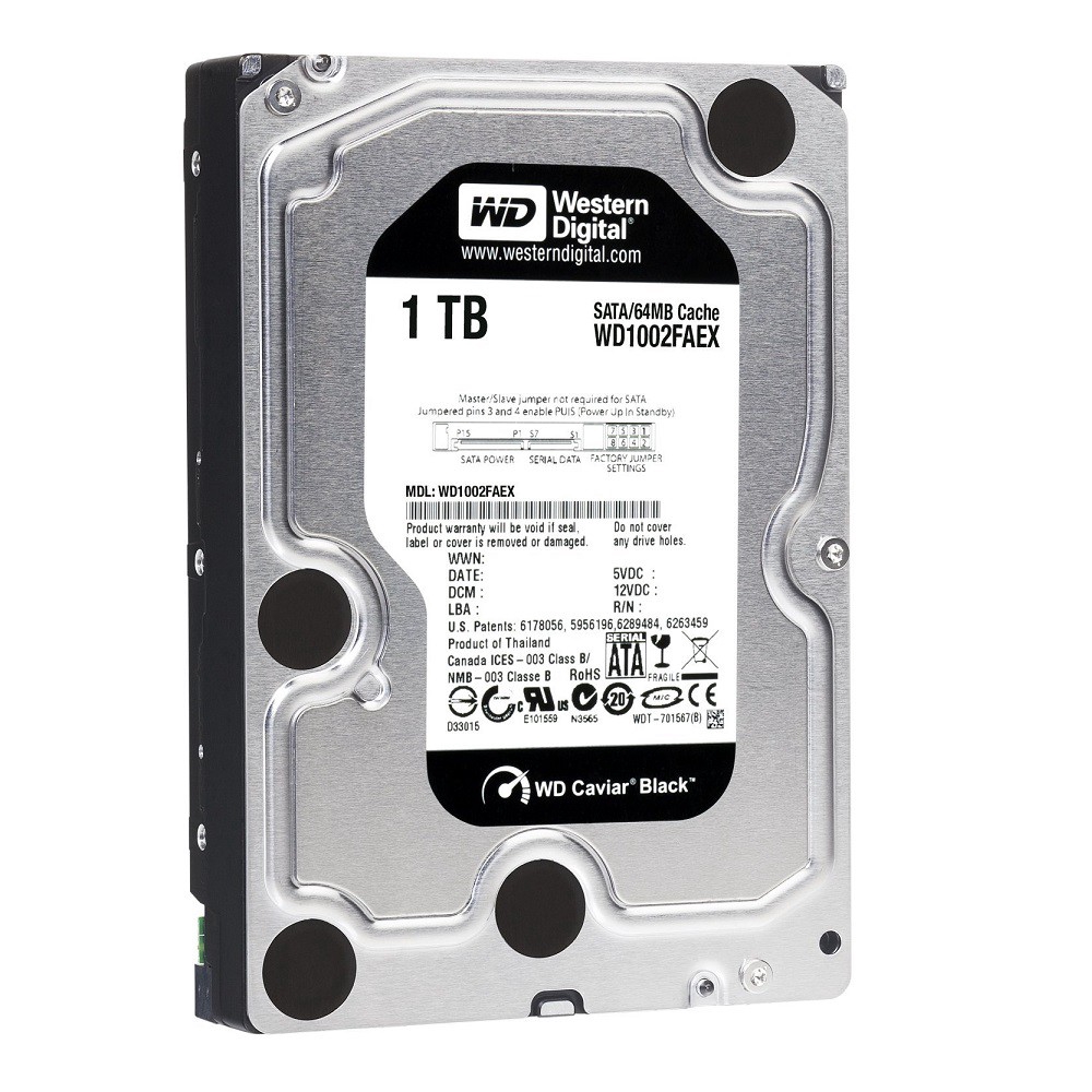 Wd Black 1tb 3 5 Internal Hard Disk Shopee Malaysia