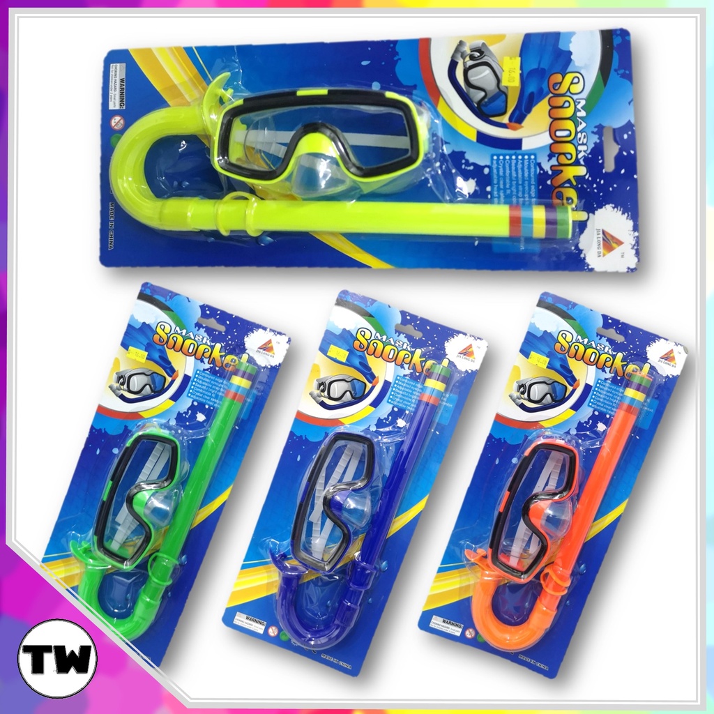 [Ready Stock] Snorkel Mask / Diving Mask / Swimming facility