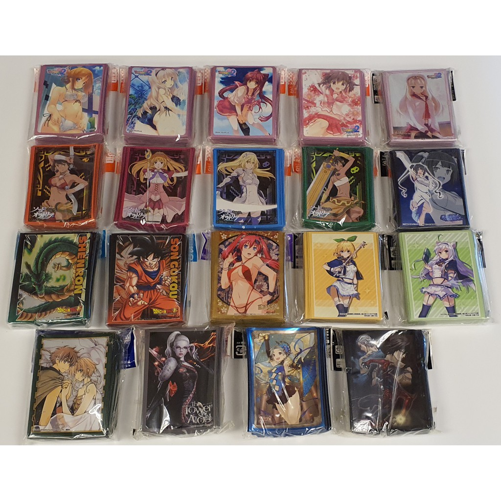 Anime Character Card Sleeve F Shopee Malaysia