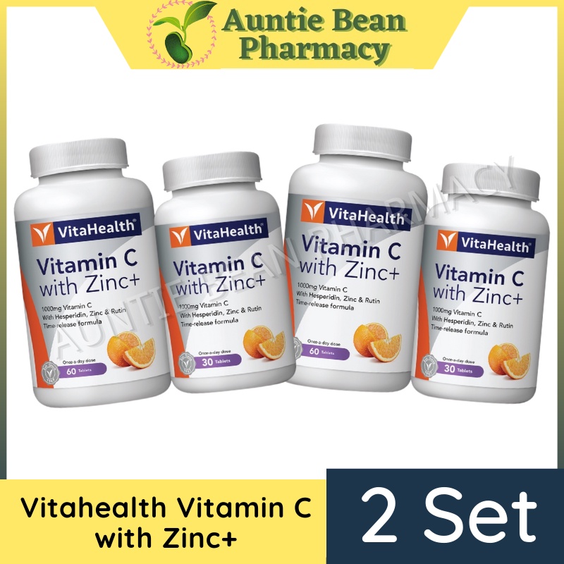 VITAHEALTH Vitamin C With Zinc+ ( 2 Sets ) Shopee Malaysia