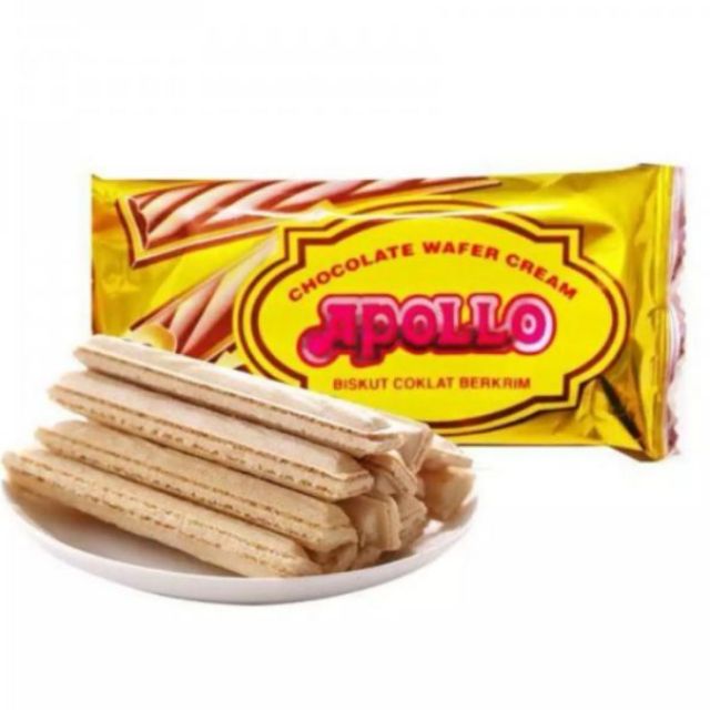 Apollo Coklat Wafer Sticks | Shopee Malaysia