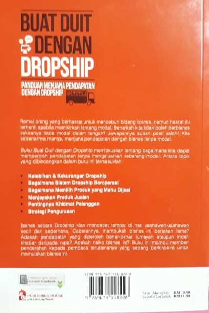 Buku Bisness Buat Duit Dengan Dropship Norliza Abu Bakar Shopee Malaysia