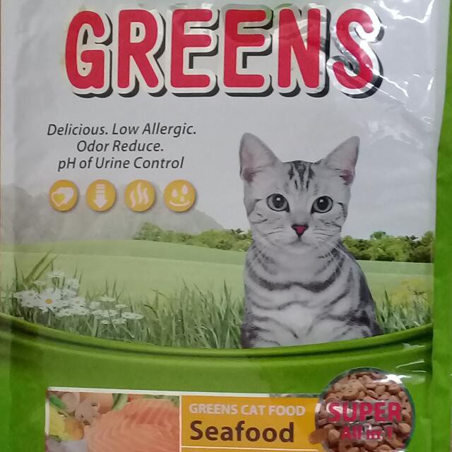 Greens Cat Food Seafood Repack (1kg) Shopee Malaysia