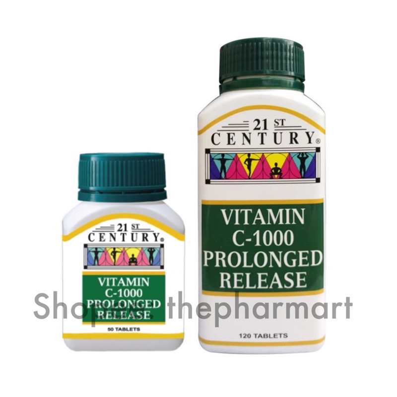 21st Century Vitamin C Prolonged Release 1000mg Shopee Malaysia