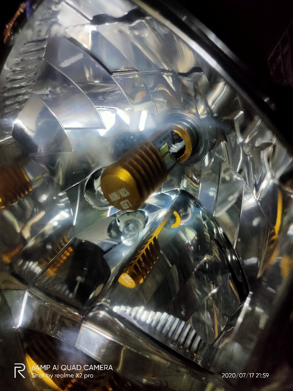 LED Head Lamp Bulb Mentol Lampu Depan Motorcycle EX5 DREAM LED Head Lamp Bulb Mentol Lampu Depan Motorcycle EX5 DREAM