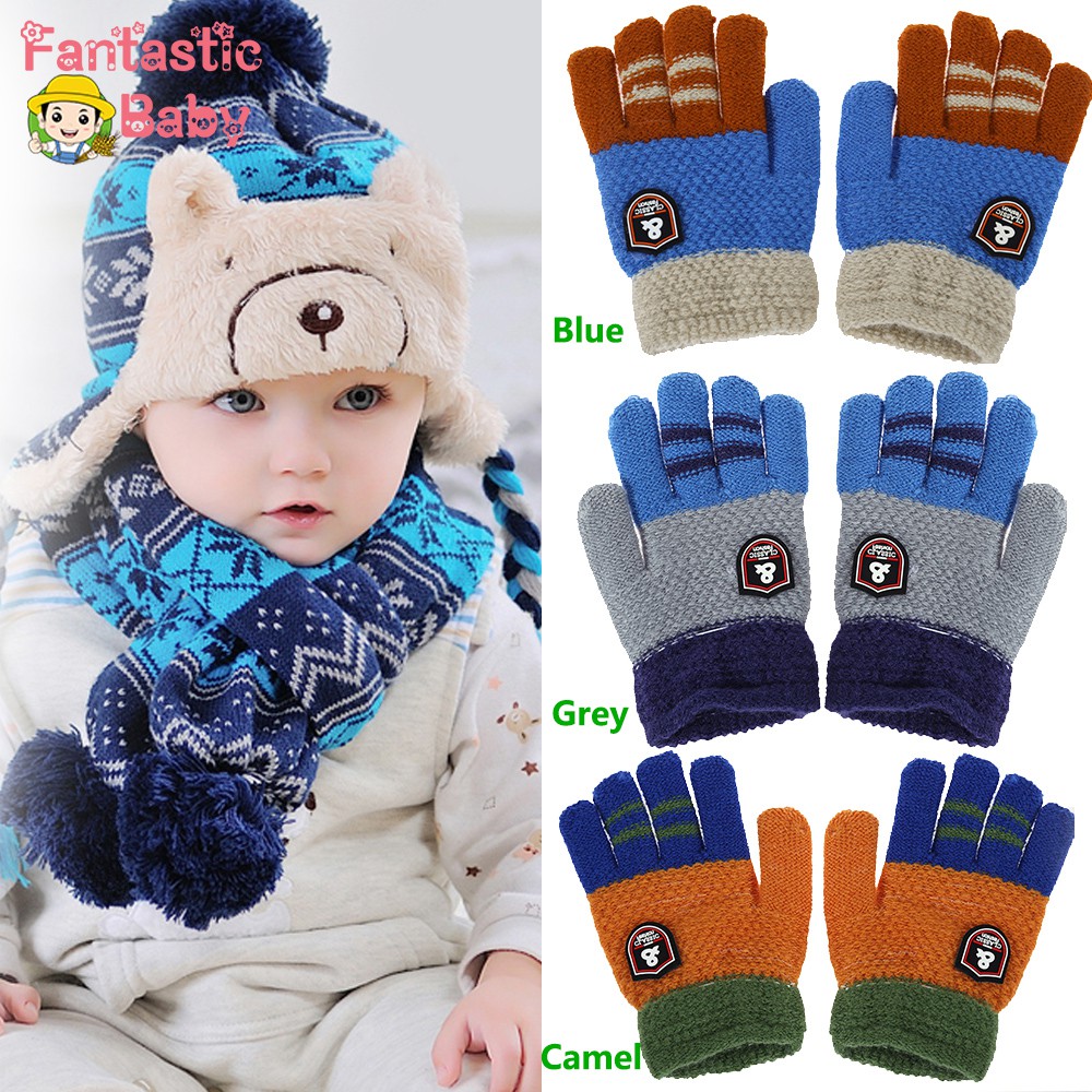 baby boy winter gloves