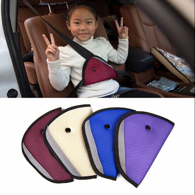 perfect for Car Motors Truck Bus Vehicle Aolvo Kids Seatbelt Adjuster Universal Kids Seatbelt Cover for Jeep BMW Car Safety Seatbelt Adjuster Protector Clip Triangle Positioner for Short People 