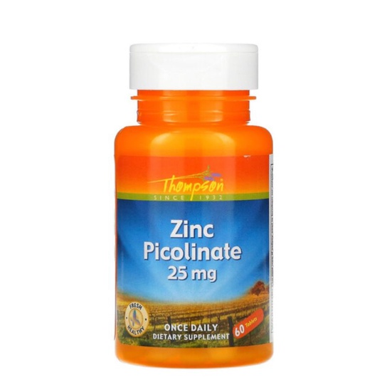 Zinc Picolinate, 25 mg, 60 Tablets Shopee Malaysia