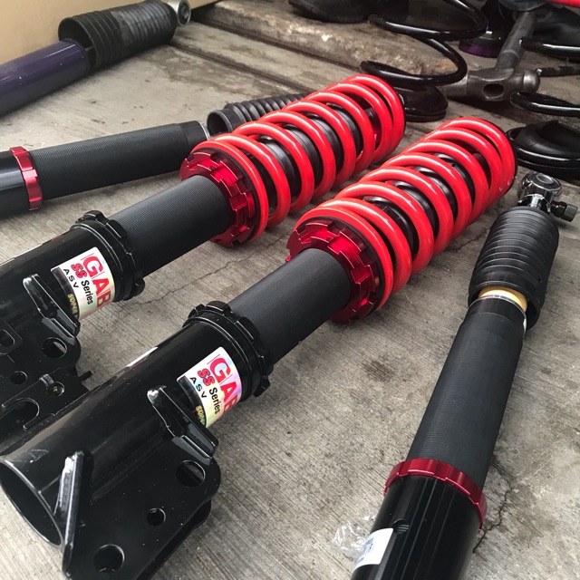 Myvi Gab Adjustable Suspension Spring Absorber Ss Series Hi Low Soft Hard 32 Step Shopee Malaysia